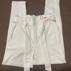White brand new express jeans
